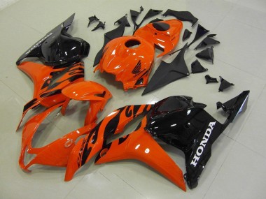 Orange Noir Carénage Moto CBR 600 RR 2009-2012