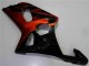 Orange Noir Carénage Moto GSXR 1000 K1 2000-2002