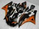 Orange Noir Carénage Moto R6 2006-2007 Orange Noir Carénage Moto R6 2006-2007