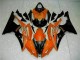 Orange Noir Carénage Moto R6 2008-2016 Orange Noir Carénage Moto R6 2008-2016