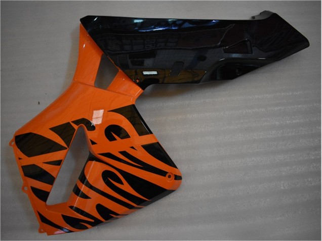 Orange Noir Carénages Moto CBR 600 RR 2005-2006