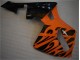 Orange Noir Carénages Moto CBR 600 RR 2005-2006