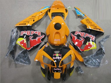 Orange Noir Red Bull Carénage Moto CBR 600 RR 2005-2006