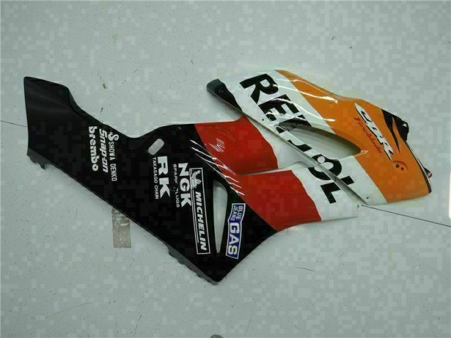 Orange Noir Repsol Carénage Moto CBR 1000 RR 2004-2005
