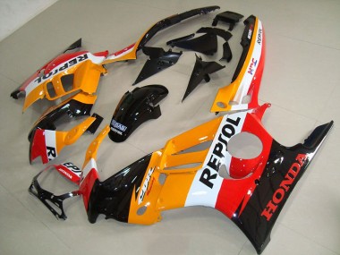 Orange Noir Repsol Carénage Moto CBR 600 F3 1995-1998