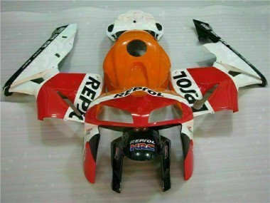 Orange Noir Repsol Carénages Moto CBR 600 RR 2005-2006