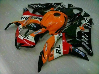 Orange Noir Repsol Carénages Moto CBR 600 RR 2007-2008