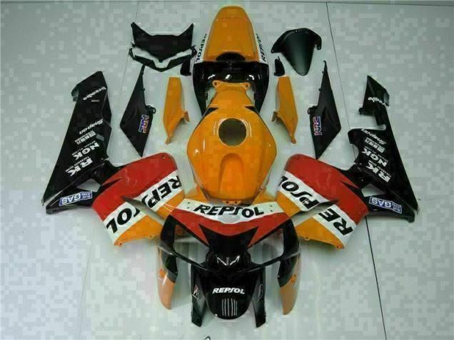 Orange Noir Repsol Carrosserie Moto CBR 600 RR 2005-2006