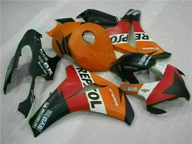 Orange Repsol Carénage Moto CBR 1000 RR 2008-2011 Orange Repsol Carénage Moto CBR 1000 RR 2008-2011