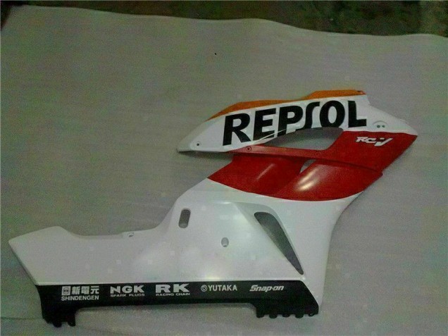 Orange Rouge Repsol 26 Carénage Moto CBR 1000 RR 2004-2005 Orange Rouge Repsol 26 Carénage Moto CBR 1000 RR 2004-2005