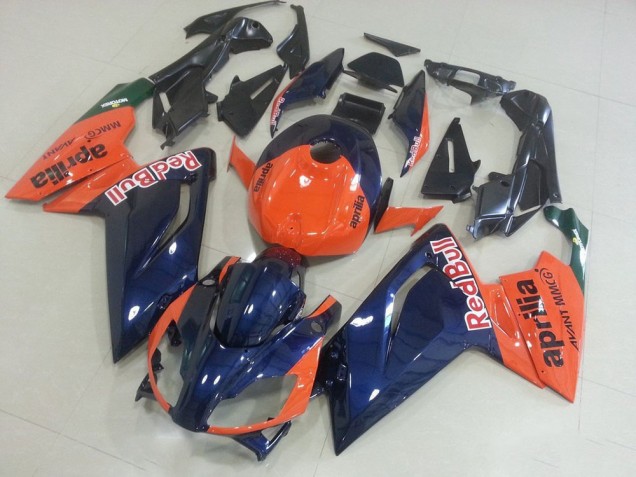 Orange et Bleu Foncé Carénage Moto RS 125 2006-2011 Orange et Bleu Foncé Carénage Moto RS 125 2006-2011