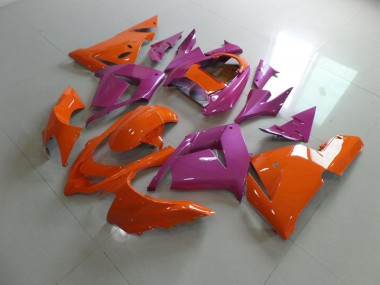 Orange et Rose Carénage Moto ZX10R 2003-2005