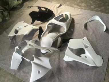 Pure Blanc Noir Brillant Carénage Moto ZX9R 2000-2001