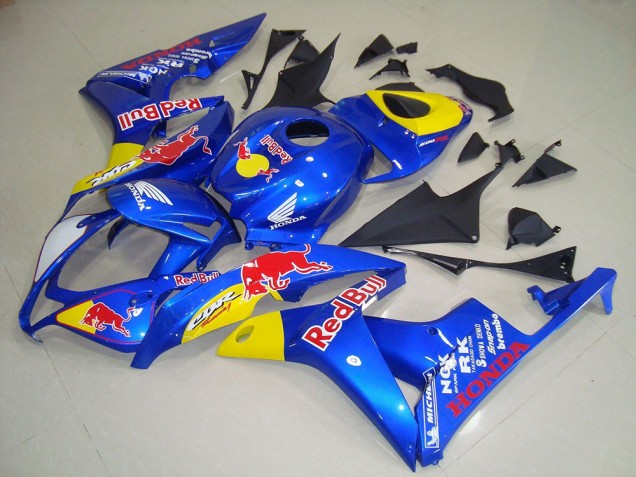 Red Bull Carénage Moto CBR 600 RR 2007-2008 Red Bull Carénage Moto CBR 600 RR 2007-2008