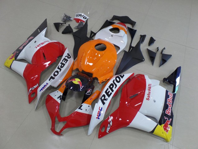 Repsol Red Bull Carénage Moto CBR 600 RR 2009-2012 Repsol Red Bull Carénage Moto CBR 600 RR 2009-2012