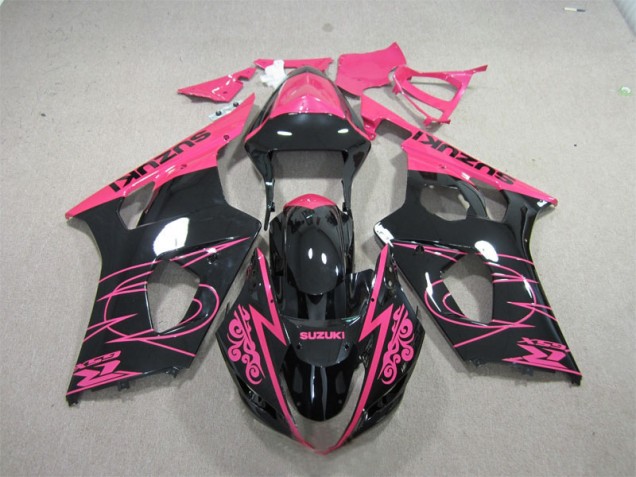 Rose Noir Carénage Moto GSXR 1000 K3 2003-2004