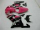 Rose Noir Carénage Moto GSXR 600 / 750 K1 K2 K3 2001-2003 Rose Noir Carénage Moto GSXR 600 / 750 K1 K2 K3 2001-2003
