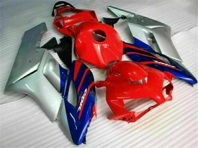 Rouge Argent Bleu Carénage Moto CBR 1000 RR 2004-2005 Rouge Argent Bleu Carénage Moto CBR 1000 RR 2004-2005
