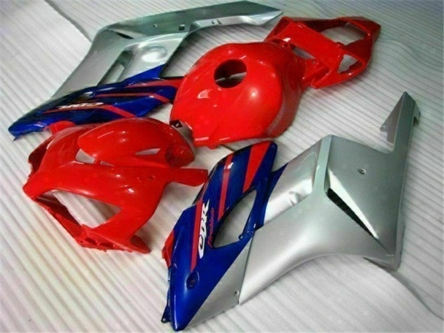 Rouge Argent Bleu Carénage Moto CBR 1000 RR 2004-2005 Rouge Argent Bleu Carénage Moto CBR 1000 RR 2004-2005