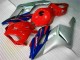 Rouge Argent Bleu Carénage Moto CBR 1000 RR 2004-2005 Rouge Argent Bleu Carénage Moto CBR 1000 RR 2004-2005