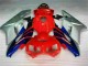 Rouge Argent Bleu Carénage Moto CBR 1000 RR 2004-2005 Rouge Argent Bleu Carénage Moto CBR 1000 RR 2004-2005