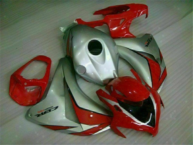 Rouge Argent Carénage Moto CBR 1000 RR 2008-2011