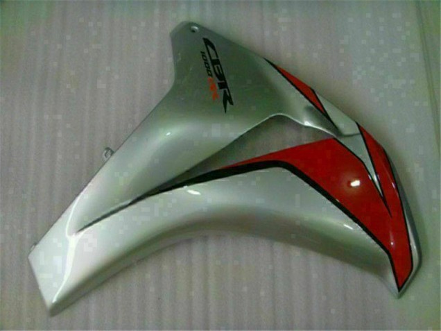 Rouge Argent Carénage Moto CBR 1000 RR 2008-2011