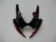 Rouge Argent Carénage Moto GSXR 600 / 750 K6 2006-2007 Rouge Argent Carénage Moto GSXR 600 / 750 K6 2006-2007