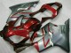 Rouge Argent Carénages Moto CBR 600 F4i 2001-2003