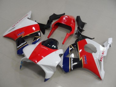 Rouge Blanc Bleu Foncé Carénage Moto CBR 900 RR 954 2002-2003