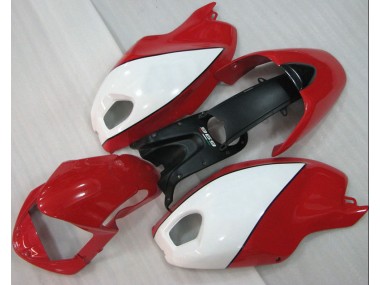 Rouge Blanc Carénage Moto Ducati Monster 696 2008-2012