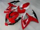 Rouge Blanc Carénage Moto GSXR 600 / 750 K6 2006-2007 Rouge Blanc Carénage Moto GSXR 600 / 750 K6 2006-2007