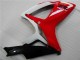 Rouge Blanc Carénage Moto GSXR 600 / 750 K6 2006-2007 Rouge Blanc Carénage Moto GSXR 600 / 750 K6 2006-2007