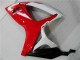 Rouge Blanc Carénage Moto GSXR 600 / 750 K6 2006-2007 Rouge Blanc Carénage Moto GSXR 600 / 750 K6 2006-2007