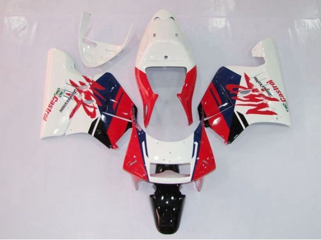 Rouge Blanc Carénage Moto NSR 250 MC28 P4 1994-1996 Rouge Blanc Carénage Moto NSR 250 MC28 P4 1994-1996