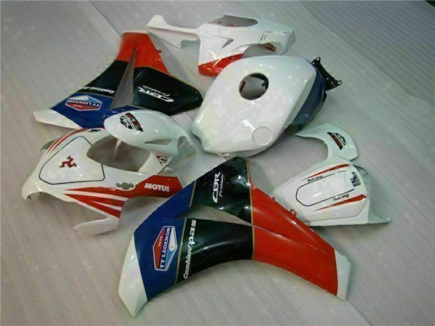 Rouge Blanc Carénages Moto CBR 1000 RR 2008-2011