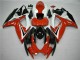 Rouge Blanc Carénages Moto GSXR 600 / 750 K6 2006-2007