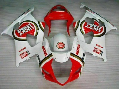 Rouge Blanc Carrosserie Moto GSXR 1000 K3 2003-2004