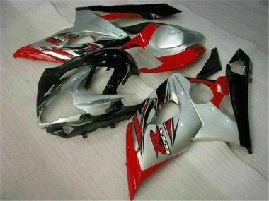 Rouge Blanc Carrosserie Moto GSXR 1000 K5 2005-2006