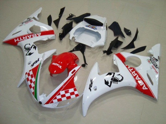 Rouge Blanc Carrosserie Moto R6 2003-2005