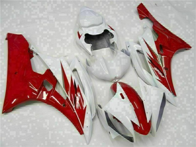 Rouge Blanc Carrosserie Moto R6 2006-2007