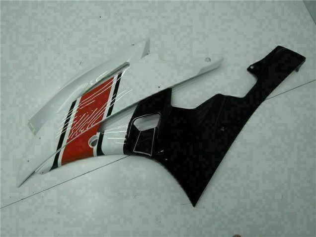 Rouge Blanc Kit Carénages Motos R6 2006-2007