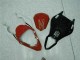 Rouge Blanc Kit Carénages Motos R6 2006-2007