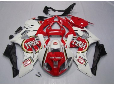 Rouge Blanc Lucky Strike Carénage Moto S1000RR 2009-2014