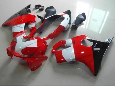 Rouge Blanc Noir Carénage Moto CBR 600 F4i 2004-2007