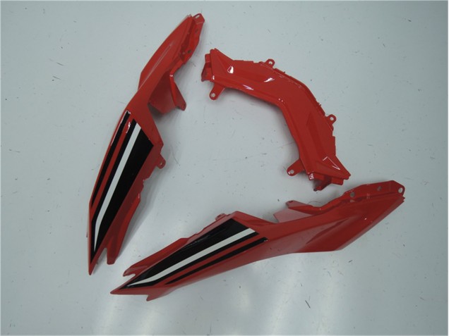 Rouge Blanc Noir Carénage Moto EX300 2013-2016