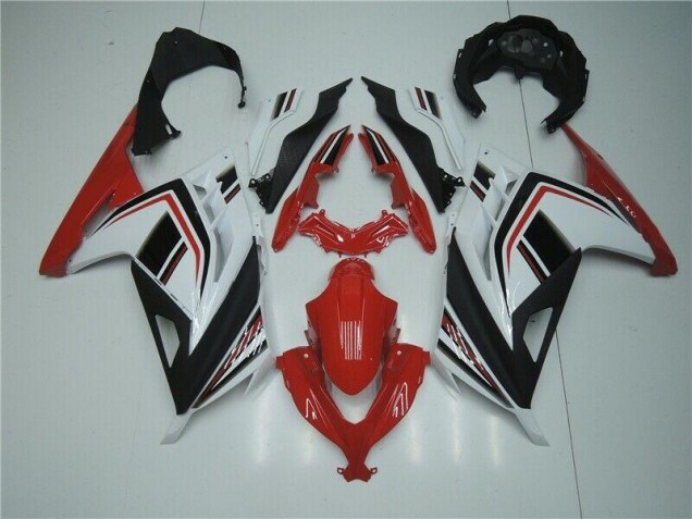 Rouge Blanc Noir Carénage Moto EX300 2013-2016