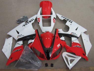 Rouge Blanc Noir Carénage Moto R1 2009-2011