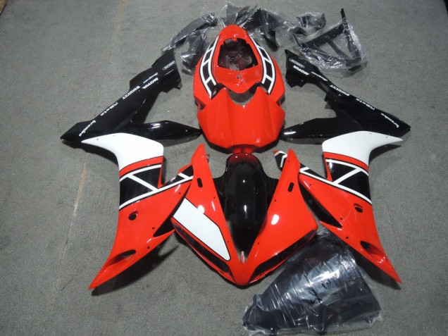 Rouge Blanc Noir Carénages Moto R1 2004-2006 Rouge Blanc Noir Carénages Moto R1 2004-2006