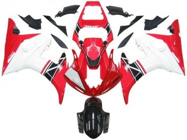 Rouge Blanc Noir Carénages Moto R6 2003-2005